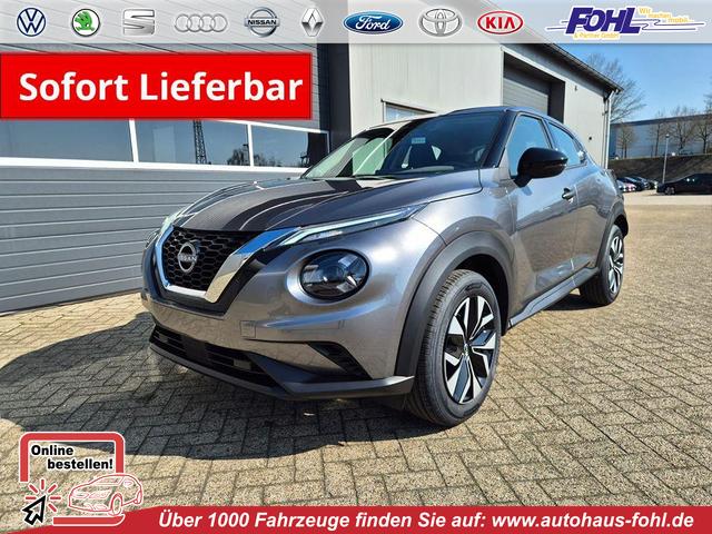 Nissan Juke - 1.0 DIG-T 114PS Acenta Klimaautomatik Sitzheizung R&uuml;ckf.Kamera Bluetooth Touchscreen wireless Apple CarPlay Android Auto