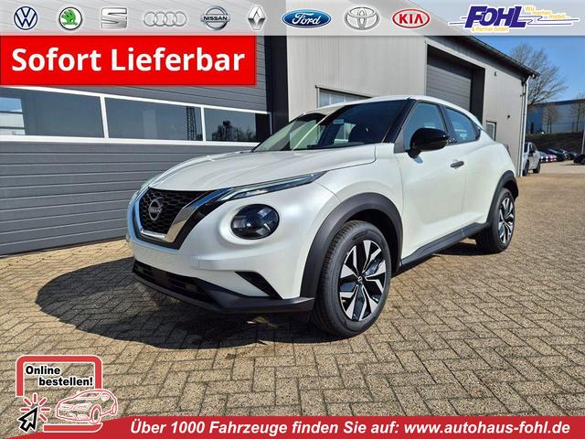 Nissan Juke - 1.0 DIG-T 114PS Acenta Klimaautomatik Sitzheizung R&uuml;ckf.Kamera Bluetooth Touchscreen wireless Apple CarPlay Android Auto