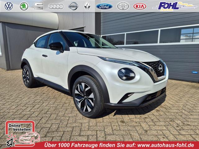 Nissan Juke - 1.0 DIG-T 114PS Acenta Klimaautomatik Sitzheizung R&uuml;ckf.Kamera Bluetooth Touchscreen wireless Apple CarPlay Android Auto