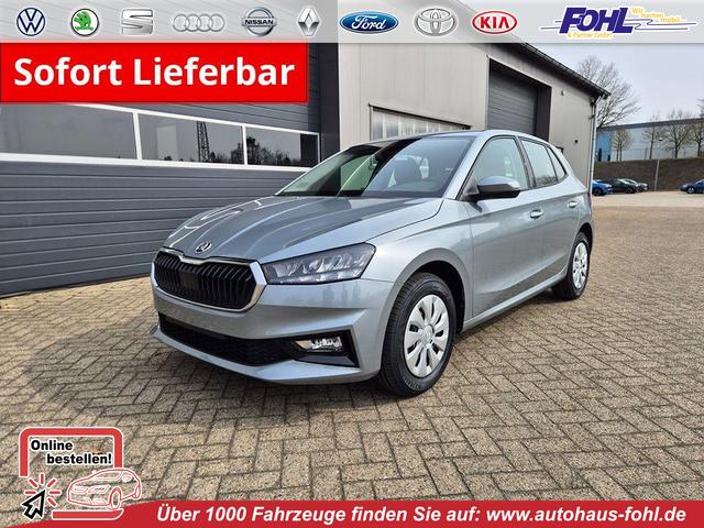 Skoda Fabia - 1.0 TSI 95PS Selection 5-t&uuml;rig R&uuml;ckf.Kamera Parksensoren Sitzheizung Multifunktionslenkrad Klima Skoda-Radio Bluetooth Touchscreen Tempomat Nebelsch. Apple CarPlay + Android Auto