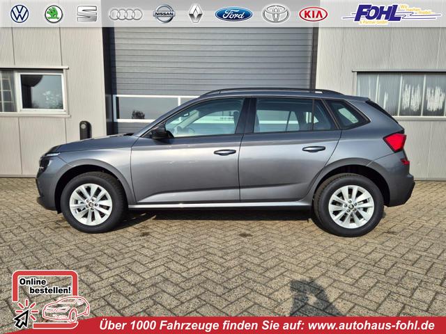 Skoda Kamiq - 1.0 TSI 115PS DSG Selection AHK R&uuml;ckf.Kamera PDC v+h Sitzheizung Klimaautomatik Skoda-Radio Apple CarPlay + Android Auto Tempomat Garantieverl&auml;ngerung 16"LM