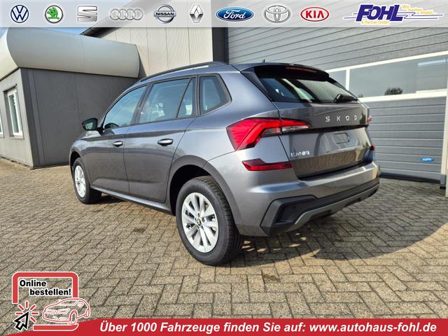 Skoda Kamiq - 1.0 TSI 115PS DSG Selection AHK R&uuml;ckf.Kamera PDC v+h Sitzheizung Klimaautomatik Skoda-Radio Apple CarPlay + Android Auto Tempomat Garantieverl&auml;ngerung 16"LM