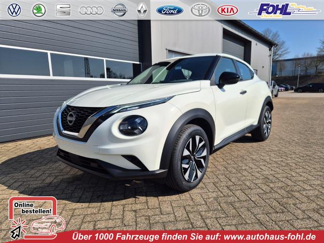 Nissan Juke - 1.0 DIG-T 114PS Acenta Klimaautomatik Sitzheizung R&uuml;ckf.Kamera Bluetooth Touchscreen wireless Apple CarPlay Android Auto