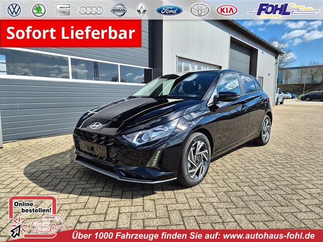 Hyundai i20 - 1.0 T-GDI 90PS Trend Automatik 5-t&uuml;rig Klimaautomatik Sitzheizung Lenkradheizung R&uuml;ckf.Kamera PDC Apple CarPlay Android Auto Tempomat Touchscreen 16"LM