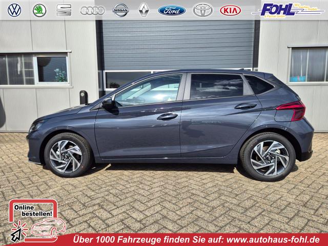 Hyundai i20 - 1.0 T-GDI 90PS Trend 5-t&uuml;rig Klimaautomatik Sitzheizung Lenkradheizung R&uuml;ckf.Kamera PDC Apple CarPlay Android Auto Tempomat Touchscreen 16"LM