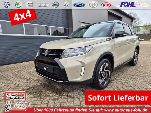 Suzuki Vitara - Comfort+ 110PS MHEV 4x4 ALLGRIP 1.4 Boosterjet Allrad Teilleder mit Alcantara Navi Klimaautomatik Sitzheizung ACC PDC v+h R&uuml;ckf.Kamera Suzuki-Radio Apple CarPlay Android Auto Touchscreen 2xKeyless 17-LM