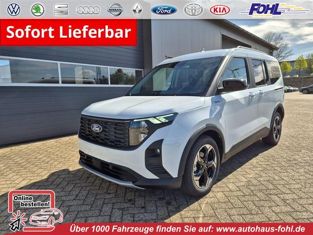 Ford Tourneo Courier - 1.0 EcoBoost 125PS Active Teil-Leder Sitzheizung Lenkradheizung Klimaautomatik PDC v+h R&uuml;ckf.-Kamera ACC TWA Frontscheibe beheizb. Ford-Navi SYNC4 Apple CarPlay + Android Auto