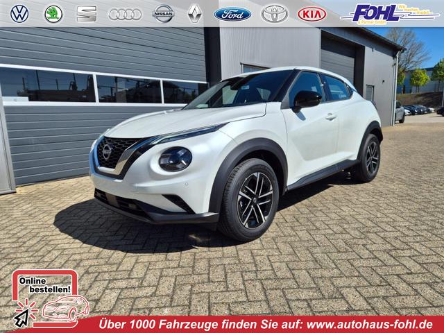 Nissan Juke - 1.0 DIG-T 114PS N-Connecta Teil-Leder Klimaautomatik PDC v+h R&uuml;ckf.Kamera Bluetooth Touchscreen Apple CarPlay Android Auto 17"LM