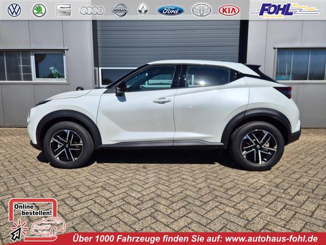 Nissan Juke - 1.0 DIG-T 114PS N-Connecta Teil-Leder Klimaautomatik PDC v+h R&uuml;ckf.Kamera Bluetooth Touchscreen Apple CarPlay Android Auto 17"LM