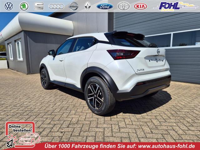 Nissan Juke - 1.0 DIG-T 114PS N-Connecta Teil-Leder Klimaautomatik PDC v+h R&uuml;ckf.Kamera Bluetooth Touchscreen Apple CarPlay Android Auto 17"LM