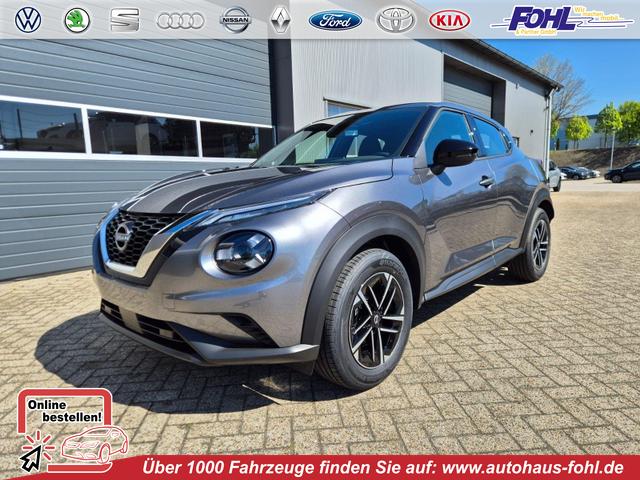 Nissan Juke - 1.0 DIG-T 114PS N-Connecta Teil-Leder Klimaautomatik PDC v+h R&uuml;ckf.Kamera Bluetooth Touchscreen Apple CarPlay Android Auto 17"LM