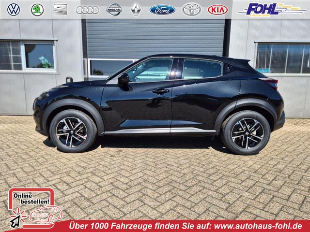 Nissan Juke - 1.0 DIG-T 114PS N-Connecta Sitzheizung Lenkradheizung Teil-Leder Klimaautomatik PDC v+h R&uuml;ckf.Kamera Bluetooth Touchscreen Apple CarPlay Android Auto 17"LM