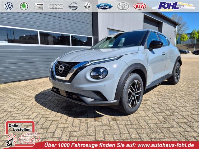 Nissan Juke - 1.0 DIG-T 114PS N-Connecta Teil-Leder Klimaautomatik PDC v+h R&uuml;ckf.Kamera Bluetooth Touchscreen Apple CarPlay Android Auto 17"LM