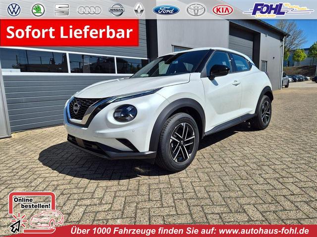 Nissan Juke - 1.0 DIG-T 114PS N-Connecta Teil-Leder Klimaautomatik PDC v+h R&uuml;ckf.Kamera Bluetooth Touchscreen Apple CarPlay Android Auto 17"LM