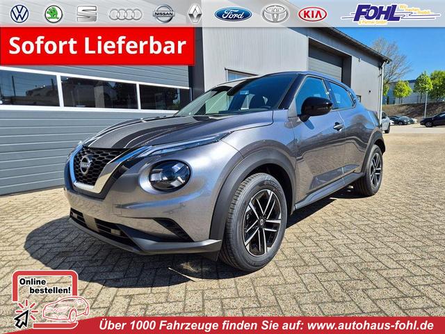 Nissan Juke - 1.0 DIG-T 114PS N-Connecta Teil-Leder Klimaautomatik PDC v+h R&uuml;ckf.Kamera Bluetooth Touchscreen Apple CarPlay Android Auto 17"LM