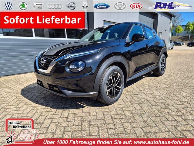 Nissan Juke - 1.0 DIG-T 114PS N-Connecta Teil-Leder Klimaautomatik PDC v+h R&uuml;ckf.Kamera Bluetooth Touchscreen Apple CarPlay Android Auto 17"LM
