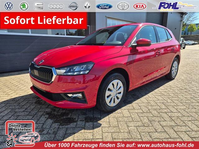 Skoda Fabia - 1.0 TSI 95PS Selection 5-t&uuml;rig R&uuml;ckf.Kamera Parksensoren Sitzheizung Multifunktionslenkrad Klima Skoda-Radio Bluetooth Touchscreen Tempomat Nebelsch. Apple CarPlay + Android Auto