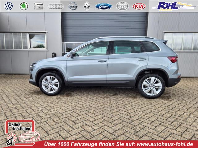 Skoda Karoq - 1.5 TSI 150PS DSG Selection Klimaautomatik Sitzheizung Lenkradheizung ACC PDC v+h R&uuml;ckf.Kamera abg.Scheiben Apple CarPlay Android Auto 17"LM