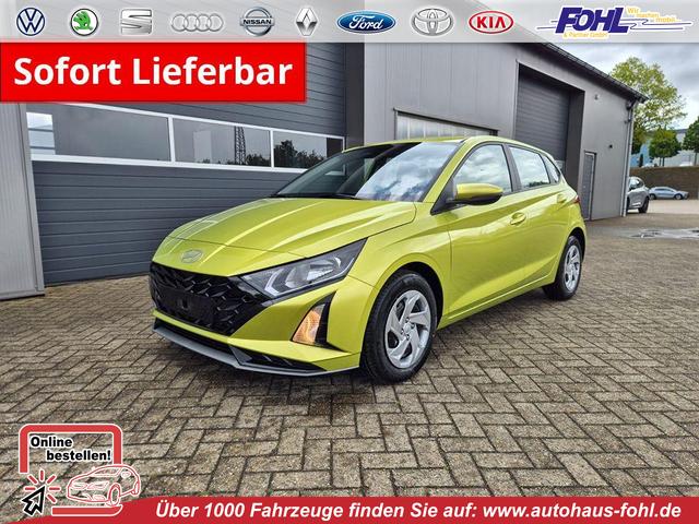 Hyundai i20 - 1.0 T-GDI 90PS Automatik 5-T&uuml;rer Sitzheizung Lenkradheizung R&uuml;ckf.Kamera PDC Klima Apple CarPlay Android Auto Tempomat Touchscreen