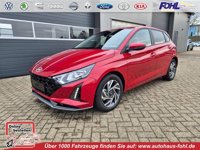 Hyundai i20 - 1.0 T-GDI 90PS Trend Automatik 5-t&uuml;rig Klimaautomatik Sitzheizung Lenkradheizung R&uuml;ckf.Kamera PDC Apple CarPlay Android Auto Tempomat Touchscreen 16"LM