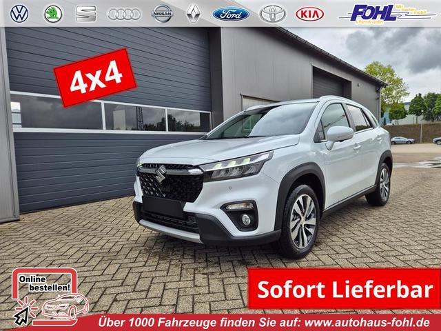 Suzuki S-Cross - Comfort+ 110PS MHEV 4x4 ALLGRIP 1.4 Boosterjet Teilleder Navi Klimaautomatik Sitzheizung ACC PDC v+h 4x Kamera Suzuki-Radio Apple CarPlay Android Auto Touchscreen 2xKeyless 17-LM