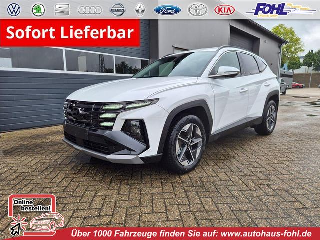 Hyundai TUCSON - Trend 1.6 T-GDI 150PS Automatik TZ 2026 Teil-Leder Sitzheizung v+h Lenkradheizung Klimaautomatik Navi Touchscreen DAB+ Apple CarPlay + Android Auto PDC R&uuml;ckf.-Kamera Matrix-LED-Scheinw.