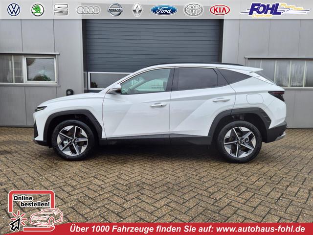 Hyundai TUCSON - Trend 1.6 T-GDI 150PS Automatik TZ 2026 Teil-Leder Sitzheizung v+h Lenkradheizung Klimaautomatik Navi Touchscreen DAB+ Apple CarPlay + Android Auto PDC R&uuml;ckf.-Kamera Matrix-LED-Scheinw.