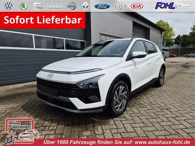 Hyundai BAYON - Trend 1.0 T-GDI 90PS Klimaautomatik R&uuml;ckf.Kamera Parksensoren Sitzheizung Lenkradheizung Bluetooth Touchscreen Tempomat Apple CarPlay + Android Auto 16"LM