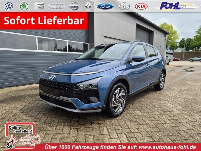 Hyundai BAYON - Trend 1.0 T-GDI 90PS Automatik Klimaautomatik R&uuml;ckf.Kamera Parksensoren Sitzheizung Lenkradheizung Bluetooth Touchscreen Tempomat Apple CarPlay + Android Auto 16"LM