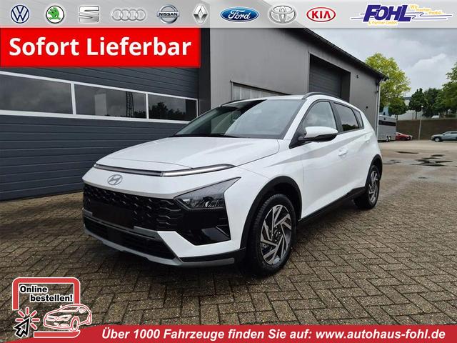 Hyundai BAYON - Trend 1.0 T-GDI 90PS Automatik Klimaautomatik R&uuml;ckf.Kamera Parksensoren Sitzheizung Lenkradheizung Bluetooth Touchscreen Tempomat Apple CarPlay + Android Auto 16"LM