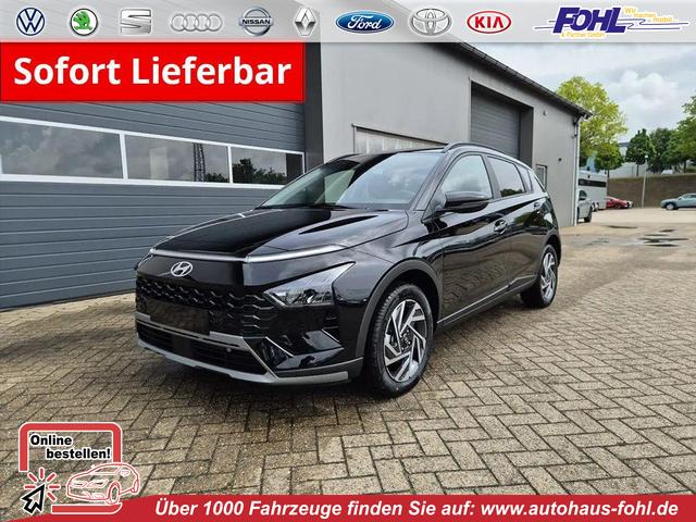 Hyundai BAYON - Trend 1.0 T-GDI 90PS Automatik Klimaautomatik R&uuml;ckf.Kamera Parksensoren Sitzheizung Lenkradheizung Bluetooth Touchscreen Tempomat Apple CarPlay + Android Auto 16"LM