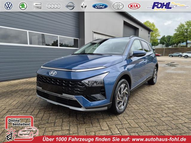 Hyundai BAYON - Trend 1.0 T-GDI 90PS Automatik Klimaautomatik R&uuml;ckf.Kamera Parksensoren Sitzheizung Lenkradheizung Bluetooth Touchscreen Tempomat Apple CarPlay + Android Auto 16"LM