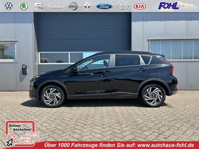 Hyundai BAYON - Trend 1.0 T-GDI 90PS Klimaautomatik R&uuml;ckf.Kamera Parksensoren Sitzheizung Lenkradheizung Bluetooth Touchscreen Tempomat Apple CarPlay + Android Auto 16"LM