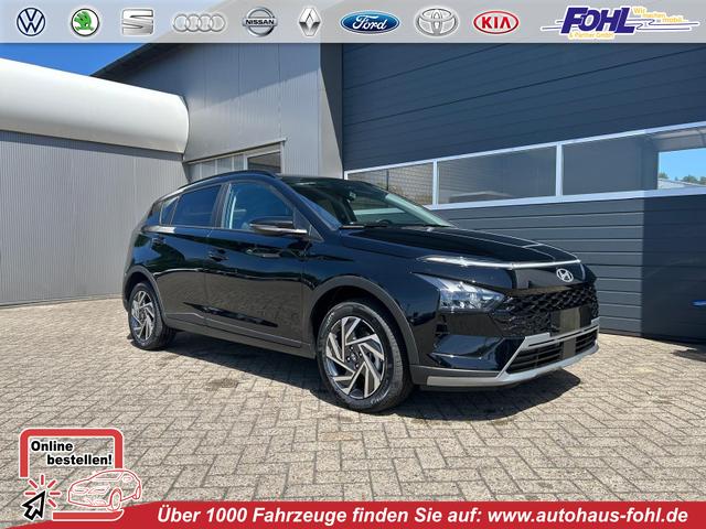 Hyundai BAYON - Trend 1.0 T-GDI 90PS Klimaautomatik R&uuml;ckf.Kamera Parksensoren Sitzheizung Lenkradheizung Bluetooth Touchscreen Tempomat Apple CarPlay + Android Auto 16"LM