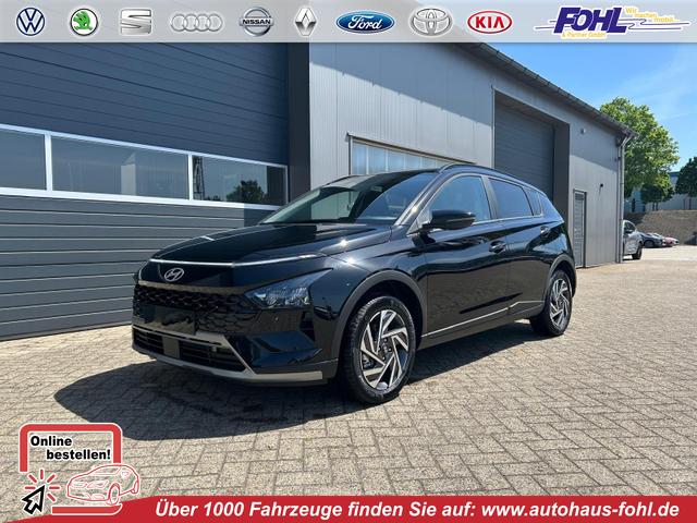 Hyundai BAYON - Trend 1.0 T-GDI 90PS Klimaautomatik R&uuml;ckf.Kamera Parksensoren Sitzheizung Lenkradheizung Bluetooth Touchscreen Tempomat Apple CarPlay + Android Auto 16"LM