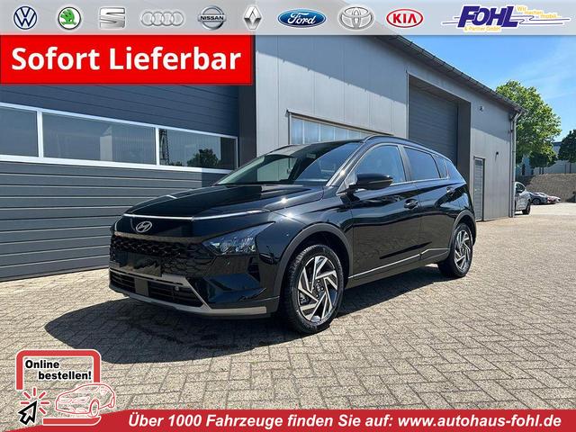 Hyundai BAYON - Trend 1.0 T-GDI 90PS Klimaautomatik R&uuml;ckf.Kamera Parksensoren Sitzheizung Lenkradheizung Bluetooth Touchscreen Tempomat Apple CarPlay + Android Auto 16"LM