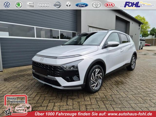 Hyundai BAYON - Trend 1.0 T-GDI 90PS Klimaautomatik R&uuml;ckf.Kamera Parksensoren Sitzheizung Lenkradheizung Bluetooth Touchscreen Tempomat Apple CarPlay + Android Auto 16"LM