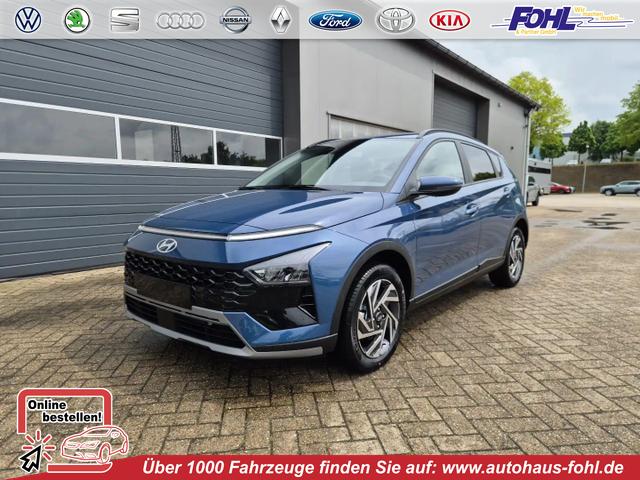 Hyundai BAYON - Trend 1.0 T-GDI 90PS Klimaautomatik R&uuml;ckf.Kamera Parksensoren Sitzheizung Lenkradheizung Bluetooth Touchscreen Tempomat Apple CarPlay + Android Auto 16"LM