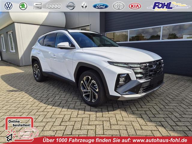 Hyundai TUCSON - Trend 1.6 T-GDI 288PS Automatik PHEV Krell-Sound Teill-Leder elektr. Heckklappe ACC Klimaautomatik Sitzheizung Lenkrandheizung Navi PDC v+h R&uuml;ckf.Kamera Apple CarPlay + Android Auto 2xKeyless 19-LM vollelektr. Reichweite 68KM