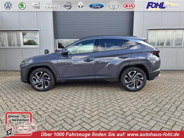 Hyundai TUCSON - Trend 1.6 T-GDI 288PS Automatik PHEV Krell-Sound Teill-Leder elektr. Heckklappe ACC Klimaautomatik Sitzheizung Lenkrandheizung Navi PDC v+h R&uuml;ckf.Kamera Apple CarPlay + Android Auto 2xKeyless 19-LM vollelektr. Reichweite 68KM