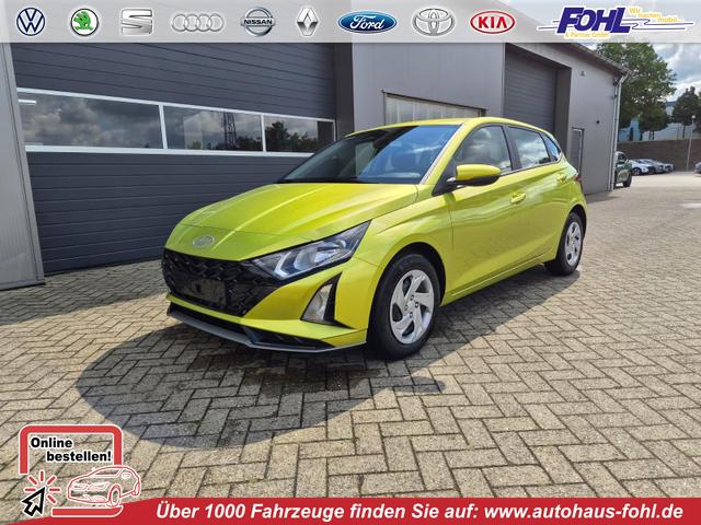 Hyundai i20 - 1.0 T-GDI 90PS 5-t&uuml;rig Sitzheizung Lenkradheizung R&uuml;ckf.Kamera PDC Klima Apple CarPlay Android Auto Tempomat Touchscreen