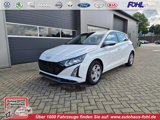 Hyundai i20 - 1.0 T-GDI 90PS 5-t&uuml;rig Sitzheizung Lenkradheizung R&uuml;ckf.Kamera PDC Klima Apple CarPlay Android Auto Tempomat Touchscreen
