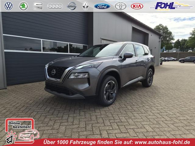 Nissan X-Trail - Acenta 1.5 MHEV 163PS Automatik Sitzheizung v+h Lenkradheizung Frontscheibe beheizb. Klimaautomatik R&uuml;ckf.Kamera Bluetooth Touchscreen Apple CarPlay Android Auto PDC 2x Keyless 18"LM