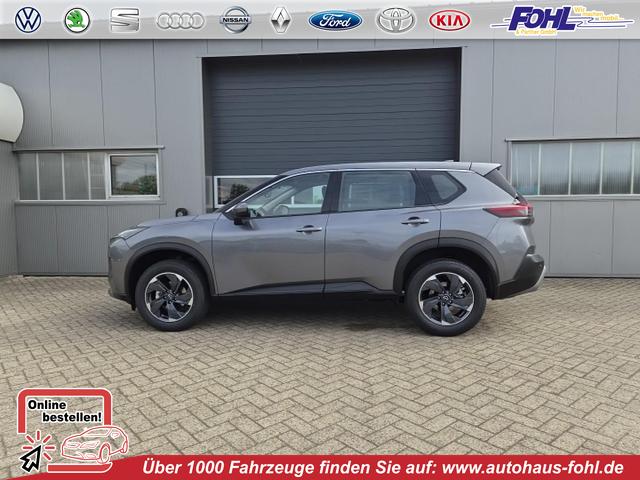 Nissan X-Trail - Acenta 1.5 MHEV 163PS Automatik Sitzheizung v+h Lenkradheizung Frontscheibe beheizb. Klimaautomatik R&uuml;ckf.Kamera Bluetooth Touchscreen Apple CarPlay Android Auto PDC 2x Keyless 18"LM