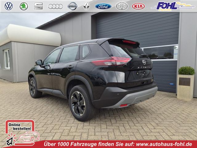 Nissan X-Trail - Acenta 1.5 MHEV 163PS Automatik Sitzheizung v+h Lenkradheizung Frontscheibe beheizb. Klimaautomatik R&uuml;ckf.Kamera Bluetooth Touchscreen Apple CarPlay Android Auto PDC 2x Keyless 18"LM