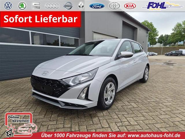 Hyundai i20 - 1.0 T-GDI 90PS 5-t&uuml;rig Sitzheizung Lenkradheizung R&uuml;ckf.Kamera PDC Klima Apple CarPlay Android Auto Tempomat Touchscreen