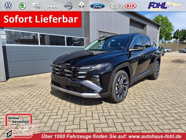Hyundai TUCSON - Trend 1.6 T-GDI 288PS Automatik PHEV Krell-Sound Teill-Leder elektr. Heckklappe ACC Klimaautomatik Sitzheizung Lenkrandheizung Navi PDC v+h R&uuml;ckf.Kamera Apple CarPlay + Android Auto 2xKeyless 19-LM vollelektr. Reichweite 68KM