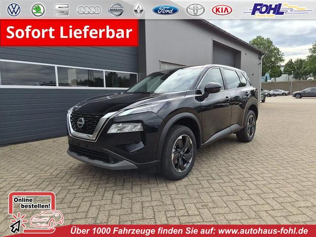 Nissan X-Trail - Acenta 1.5 MHEV 163PS Automatik Sitzheizung v+h Lenkradheizung Frontscheibe beheizb. Klimaautomatik R&uuml;ckf.Kamera Bluetooth Touchscreen Apple CarPlay Android Auto PDC 2x Keyless 18"LM