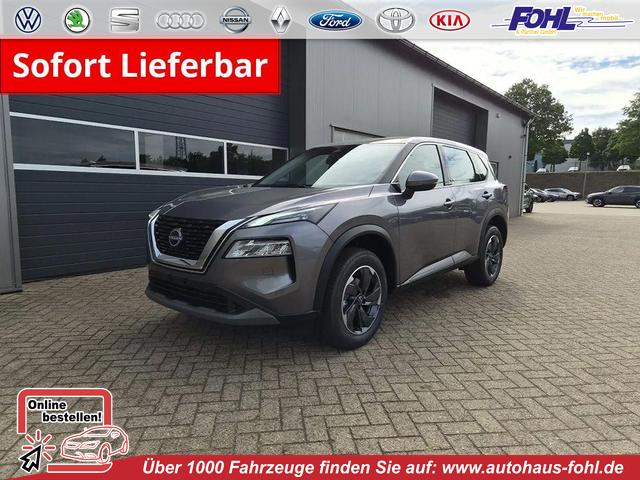 Nissan X-Trail - Acenta 1.5 MHEV 163PS Automatik Sitzheizung v+h Lenkradheizung Frontscheibe beheizb. Klimaautomatik R&uuml;ckf.Kamera Bluetooth Touchscreen Apple CarPlay Android Auto PDC 2x Keyless 18"LM
