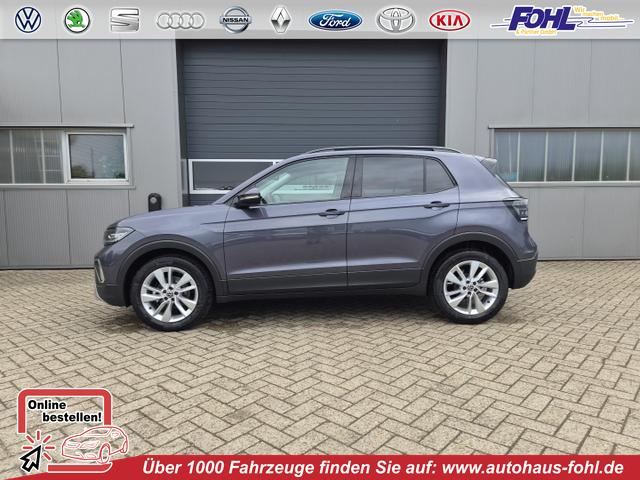 Volkswagen T-Cross - 1.0 TSI 116PS DSG Life AHK (abnehmbar) IQ.LIGHT-LED-Matrix Sitzheizung R&uuml;ckf.Kamera Klimaautomatik Abstandstempomat Apple CarPlay Android Auto